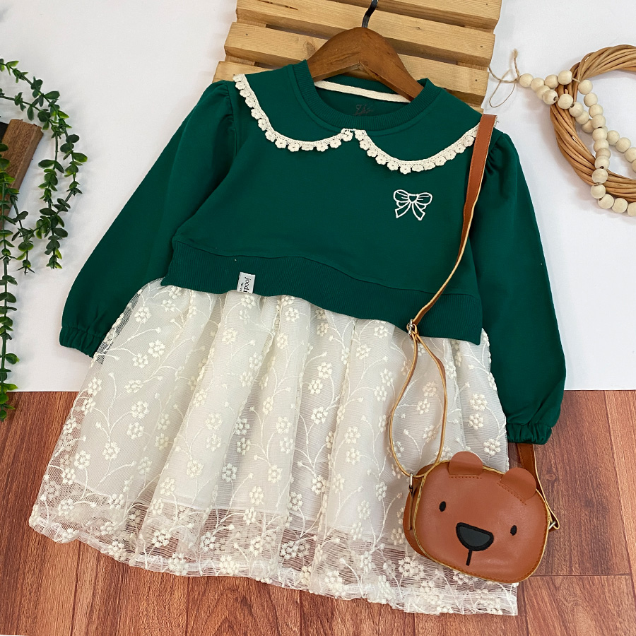 تصویر پیراهن دخترانه مدل پریناز ۳تا5سال 